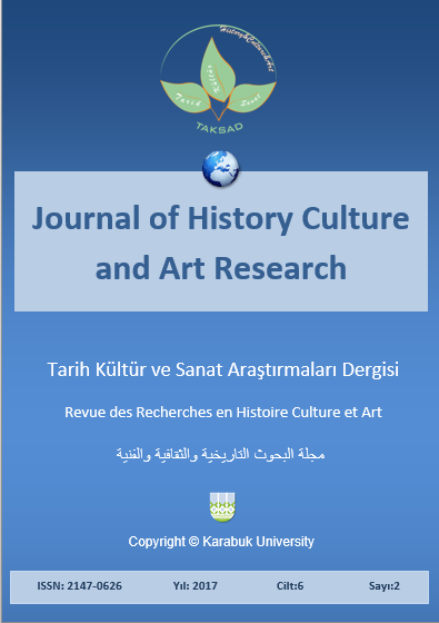 					View Vol. 6 No. 2 (2017): Journal of History Culture & Art Research 6(2)
				