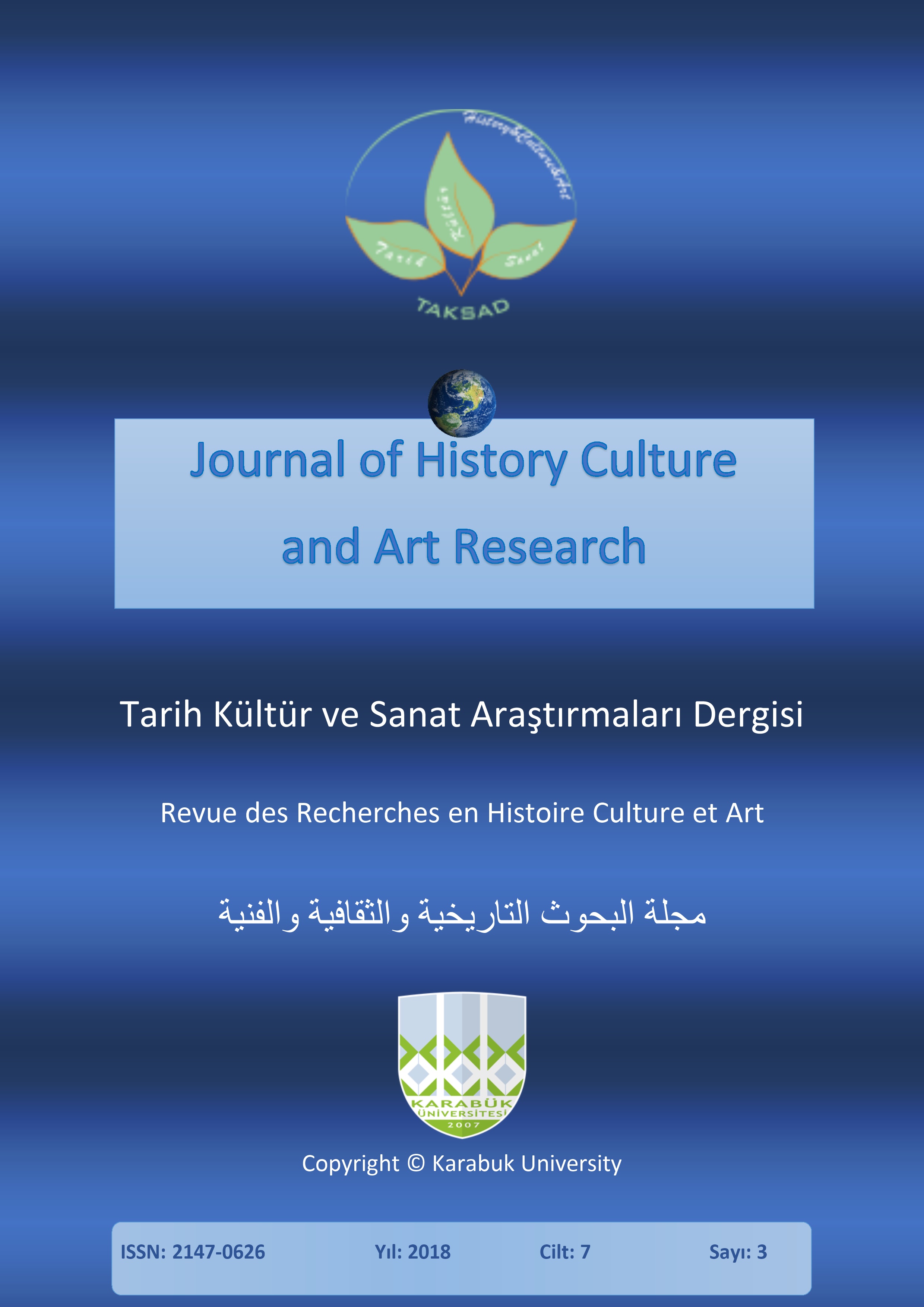 					View Vol. 7 No. 3 (2018): Journal of History Culture and Art Research7(3)
				